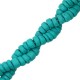 Coconut beads disc 6mm Viridian green